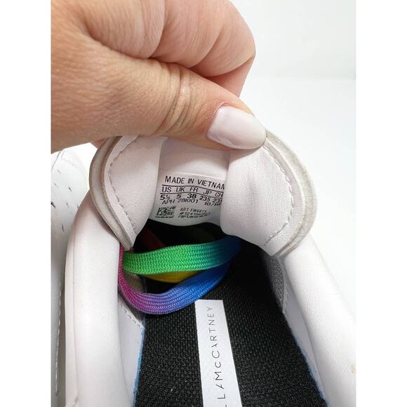Stella McCartney x Ed Curtis x adidas Originals Stan Smith Classic Sneakers 5.5 - Picture 12 of 13